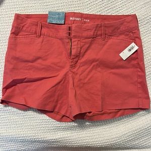 Old Navy Red Pixie Shorts Size 6, NWT